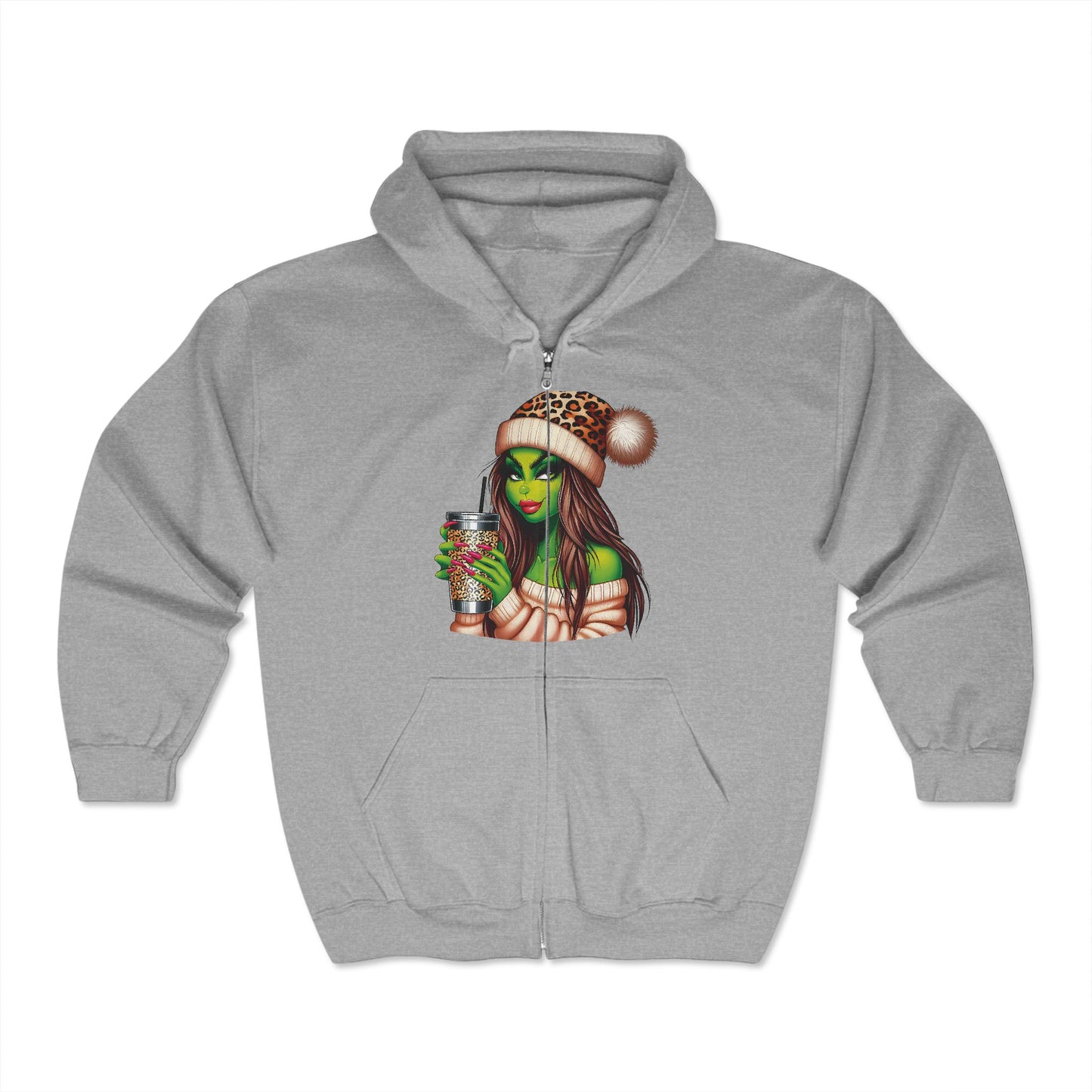 Christmas Unisex Heavy Blend™ Full Zip Hooded Sweatshirt