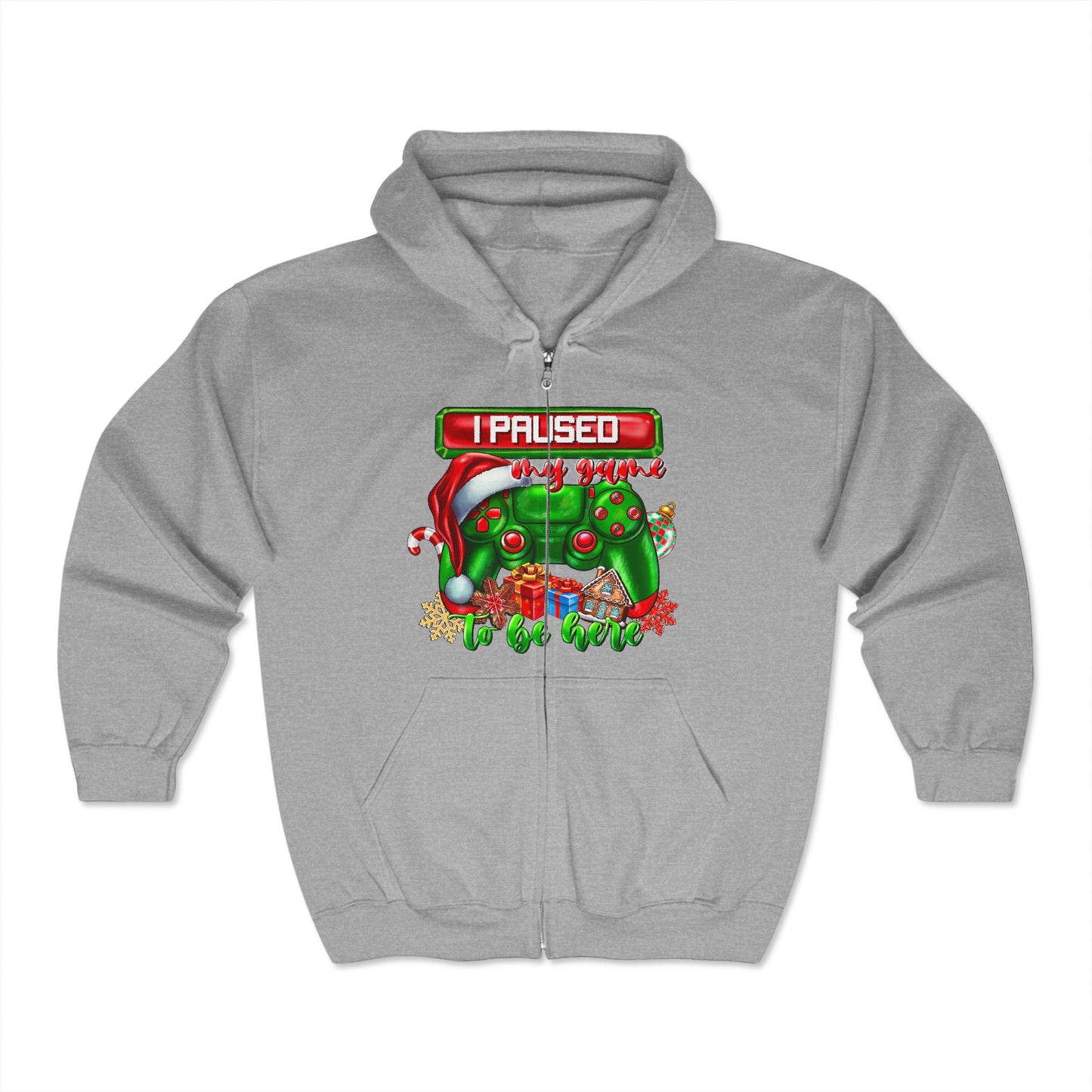 Christmas Unisex Heavy Blend™ Full Zip Hooded Sweatshirt