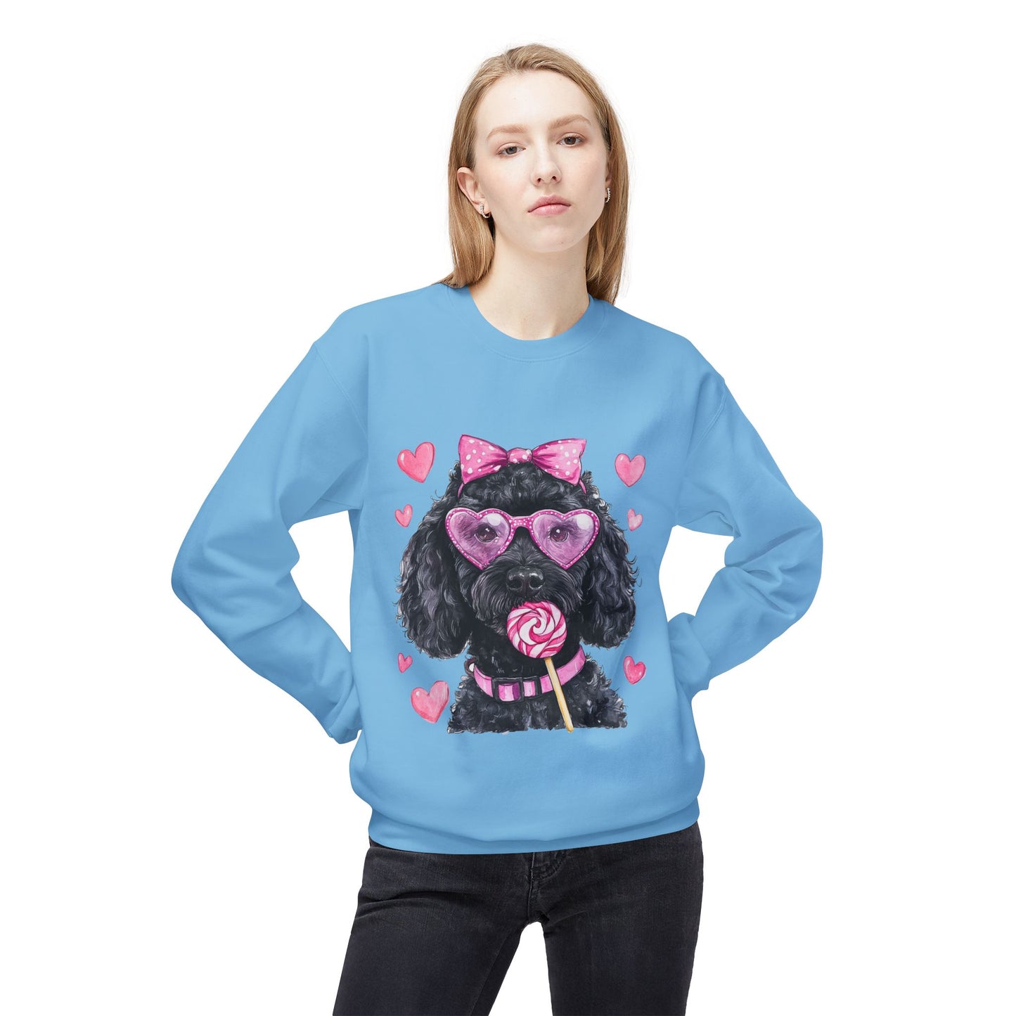 Valentines Unisex Midweight Softstyle Fleece Crewneck Sweatshirt