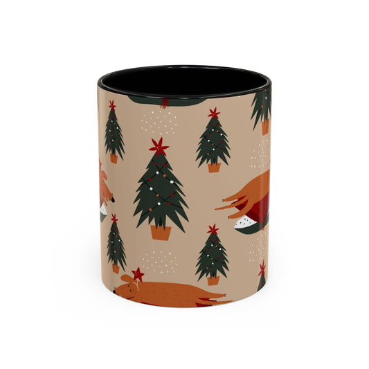 Christmas Accent Coffee Mug (11, 15oz)