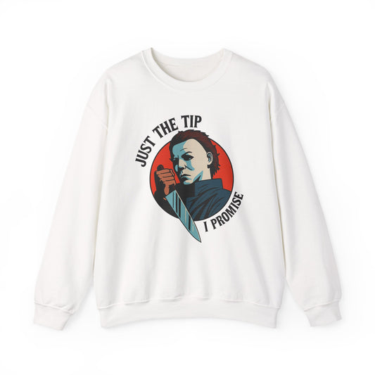 Spooky Humor Crewneck Sweatshirt | Funny Fall Fashion, Halloween Gift, Cozy Sweatshirt, Unisex Apparel, Casual Wear