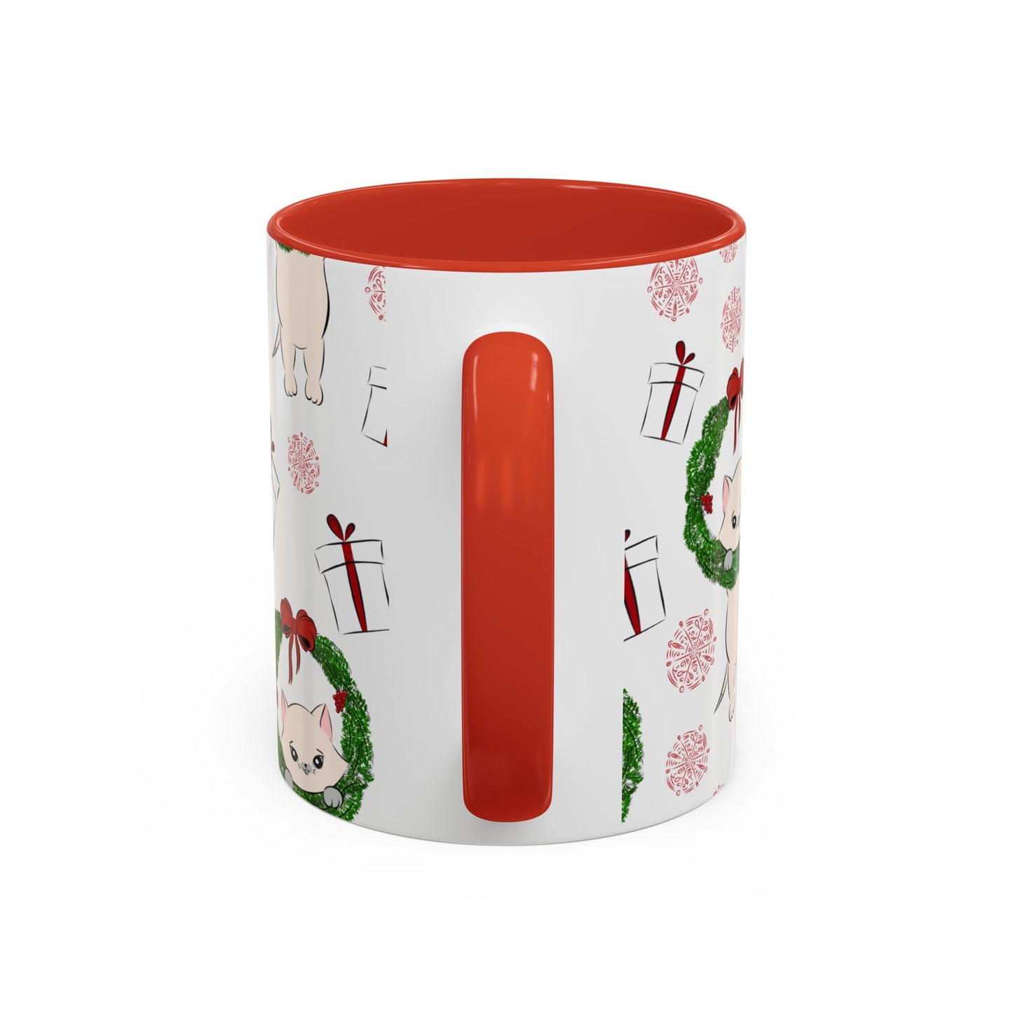 Christmas Accent Coffee Mug (11, 15oz)