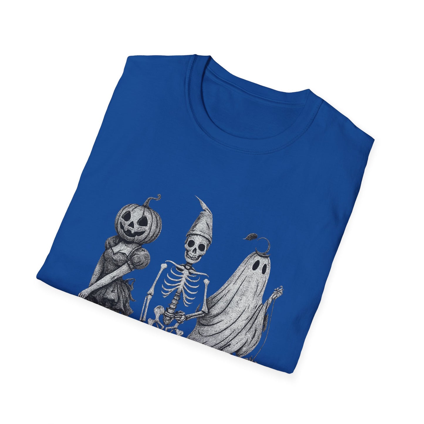 Halloween Graphic Tee, Unisex Softstyle T-Shirt, Spooky Season Shirt, Fall Fashion, Halloween Costume Top