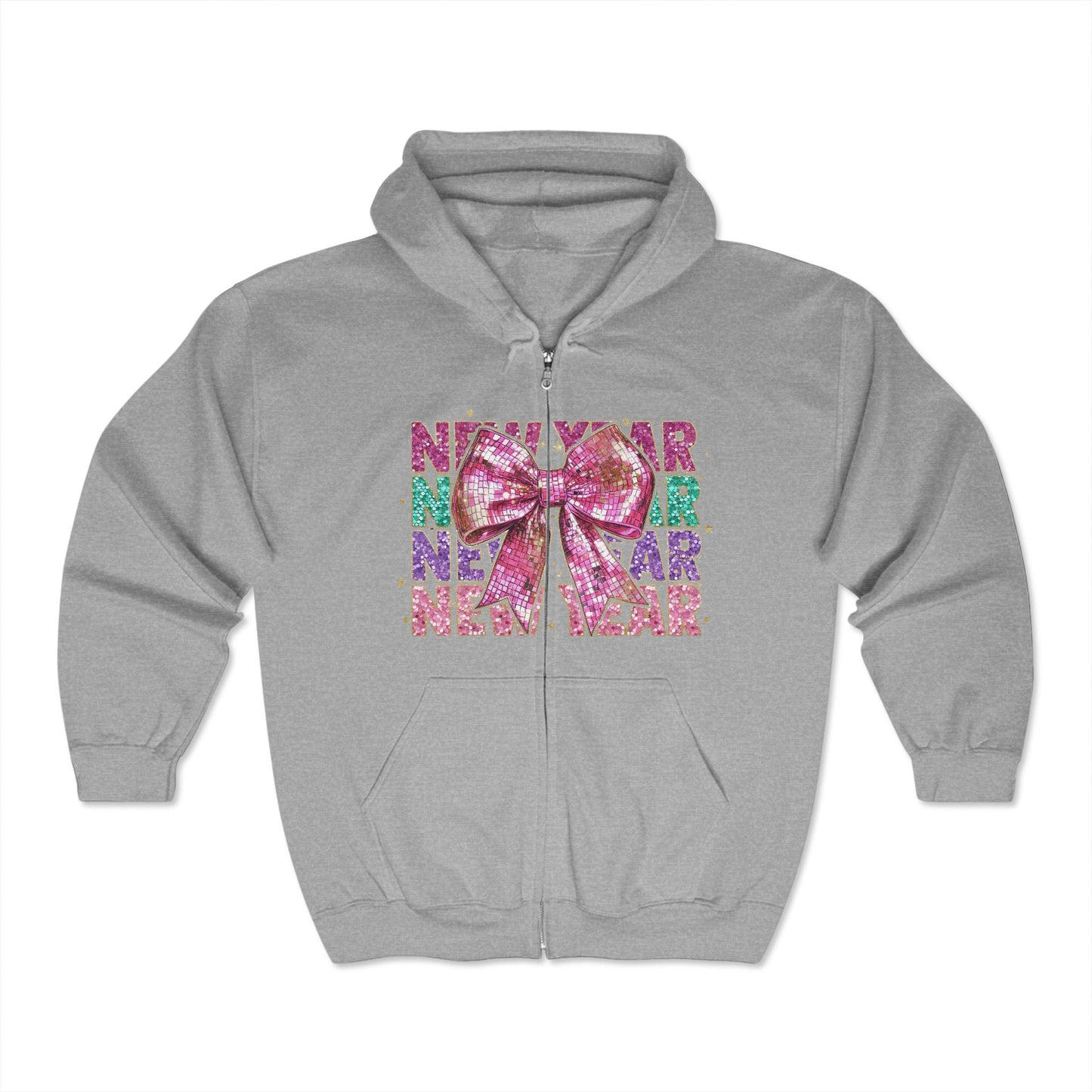 New Year Unisex Heavy Blend™ Full Zip Hooded Sweatshirt