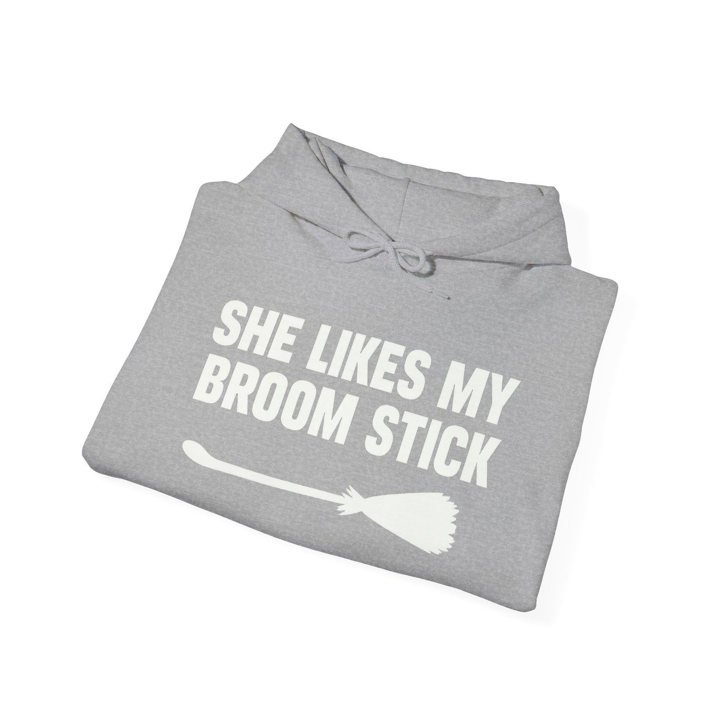 Funny Broomstick Sweatshirt for Witch Lovers, Halloween Hoodie, Unique Gift for Her, Cozy Unisex Sweater, Spooky Apparel