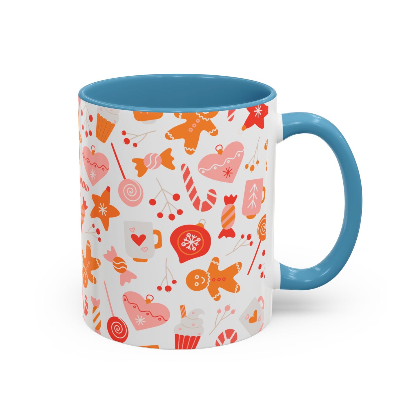 Christmas Accent Coffee Mug (11, 15oz)