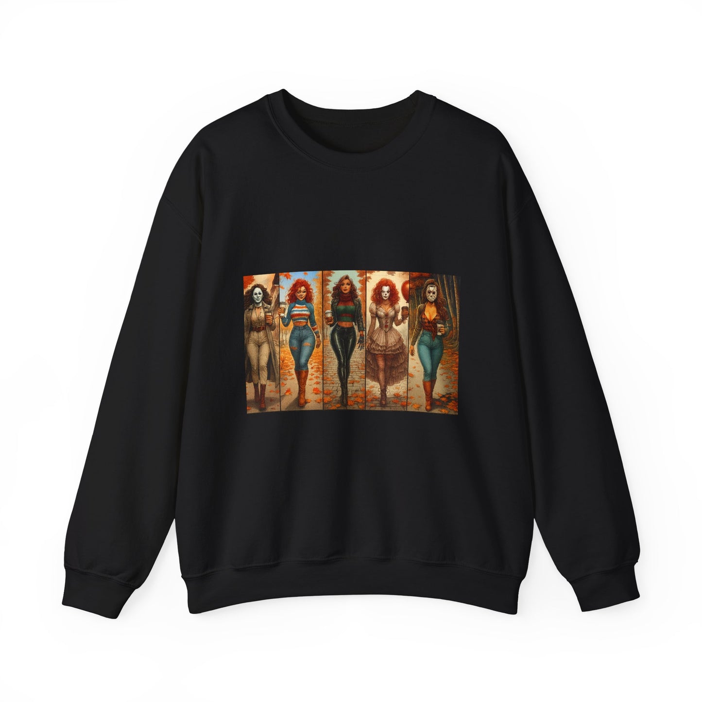 Vibrant Artistic Halloween Sweatshirt, Casual Wear, Graphic Sweatshirt, Cozy Gift for Art Lovers, Unique Fashion Statement, Comfortable [...]