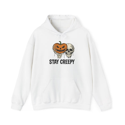 Unisex Creepy Hooded Hoodie | Halloween Hoodie, Fall Apparel, Spooky Gift, Cozy Hoodie for Autumn Celebrations