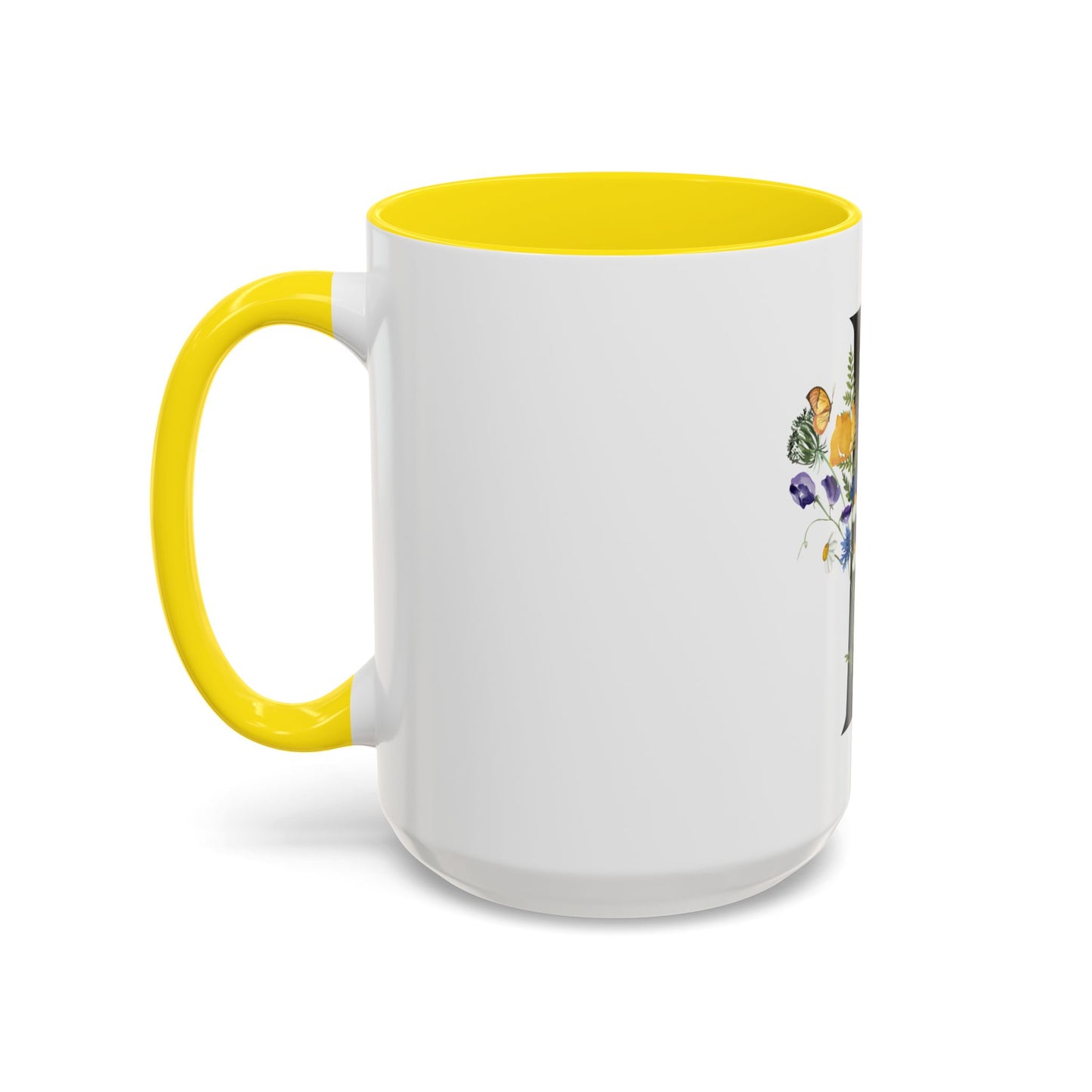 Alphabet Letter Accent Coffee Mug