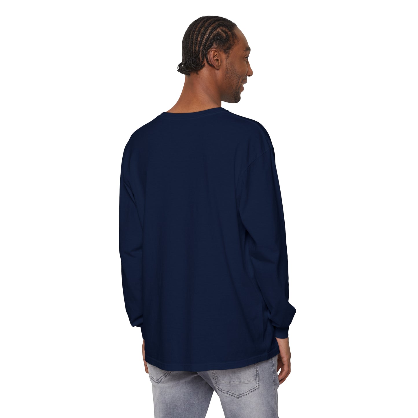 Christmas Unisex Garment-dyed Long Sleeve T-Shirt