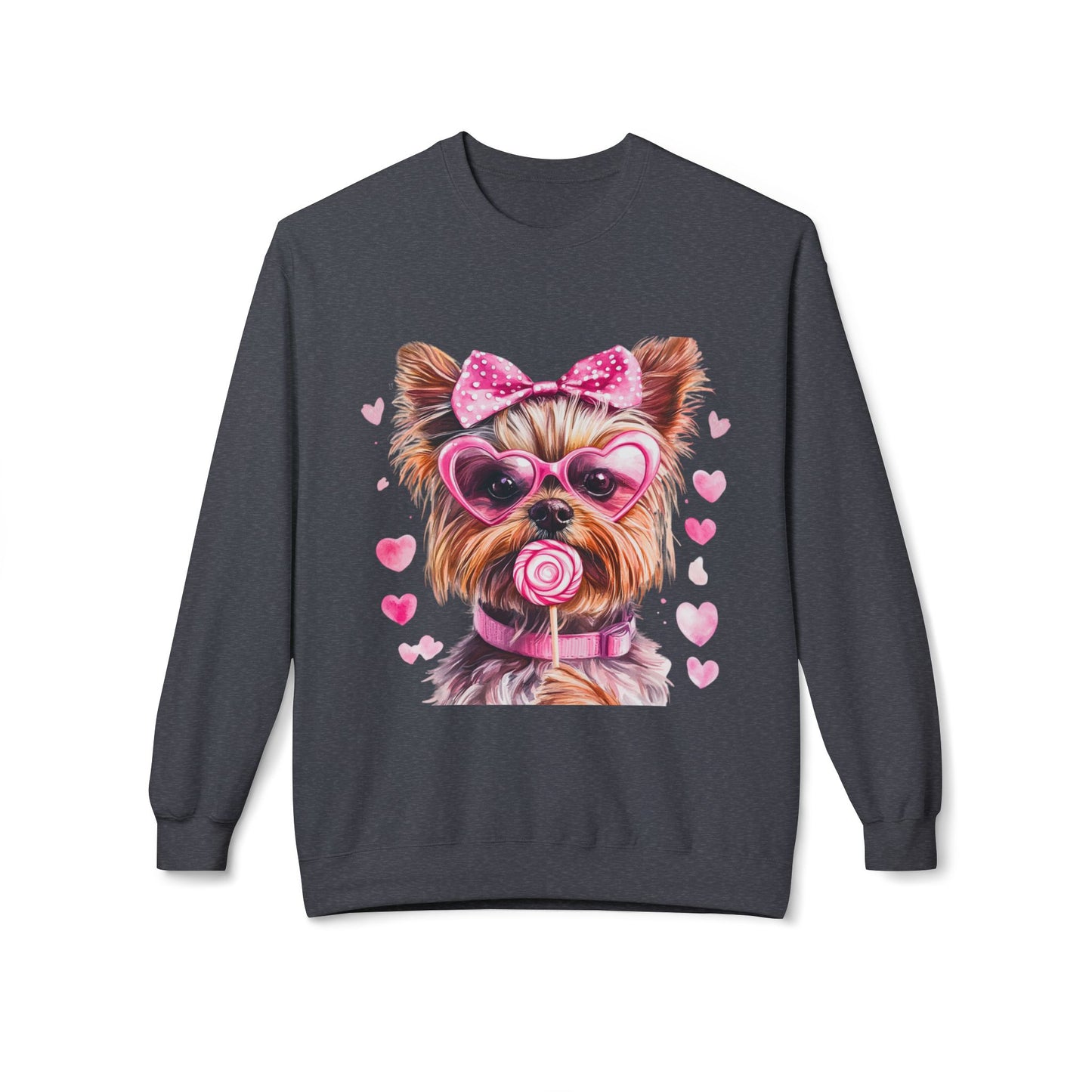 Valentines Unisex Midweight Softstyle Fleece Crewneck Sweatshirt