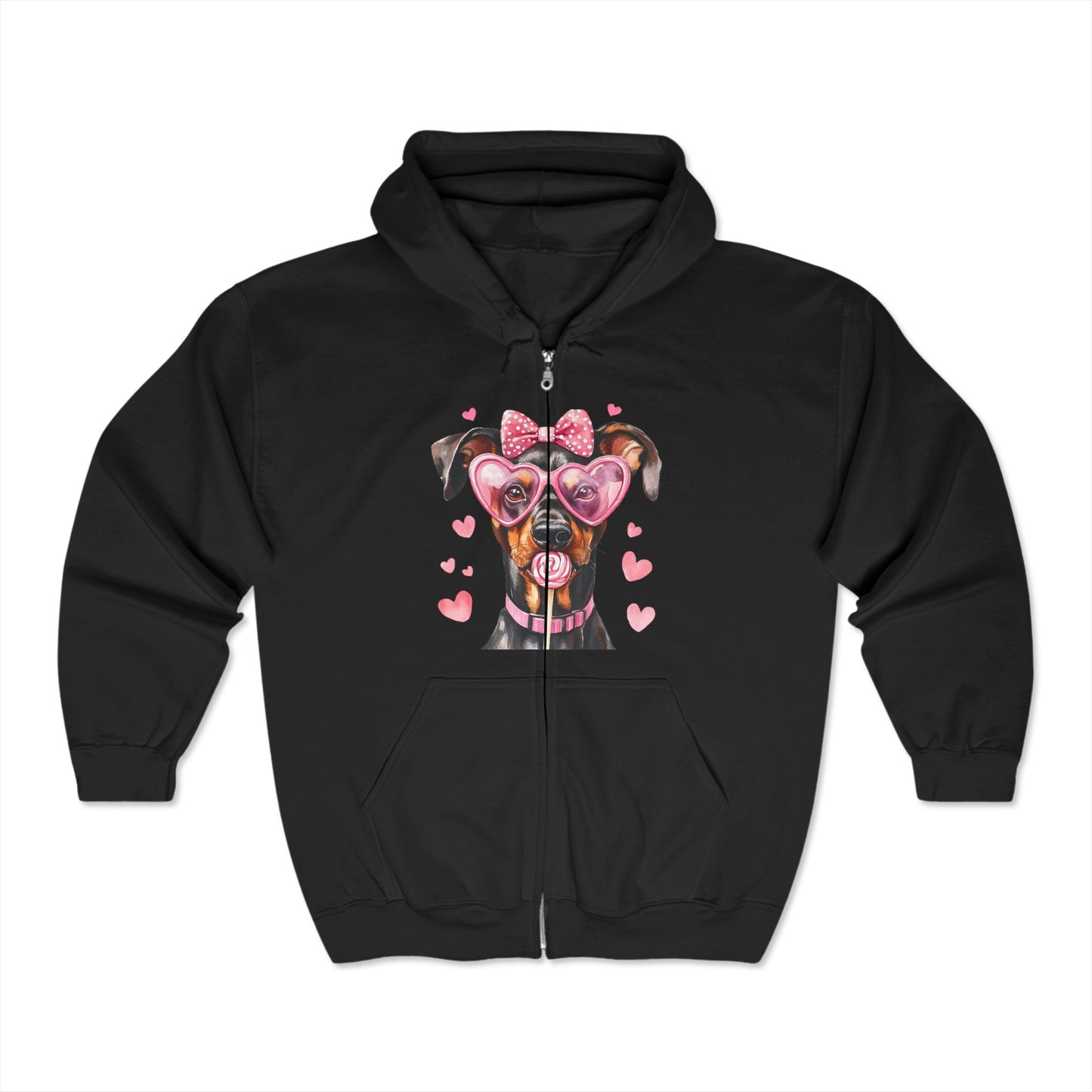 Valentines Unisex Heavy Blend™ Full Zip Hooded Sweatshirt