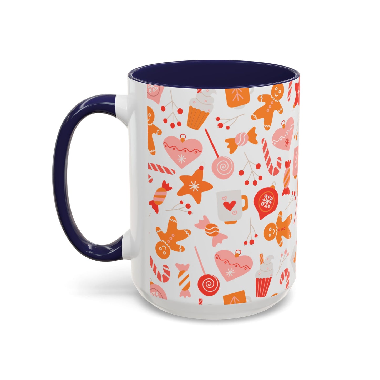 Christmas Accent Coffee Mug (11, 15oz)