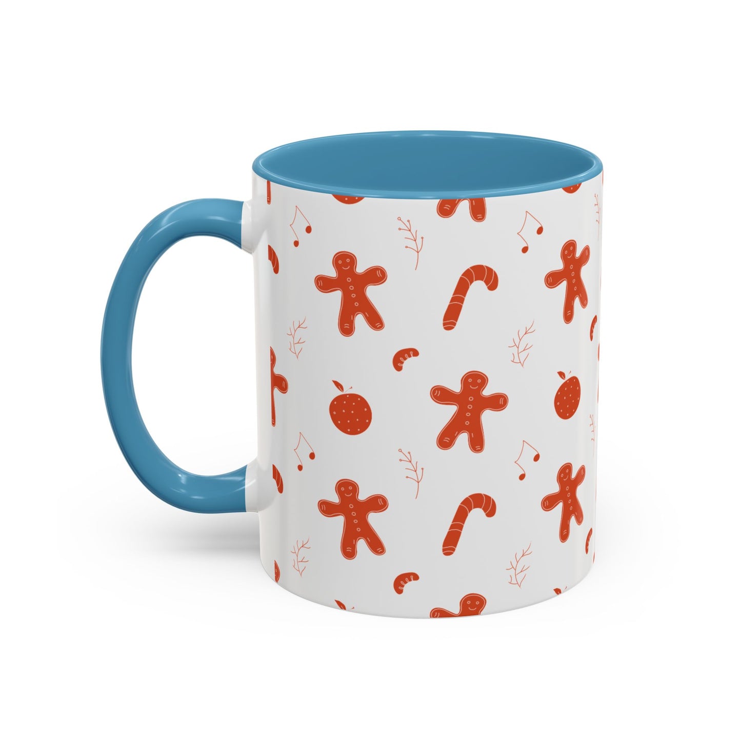 Christmas Accent Coffee Mug (11, 15oz)