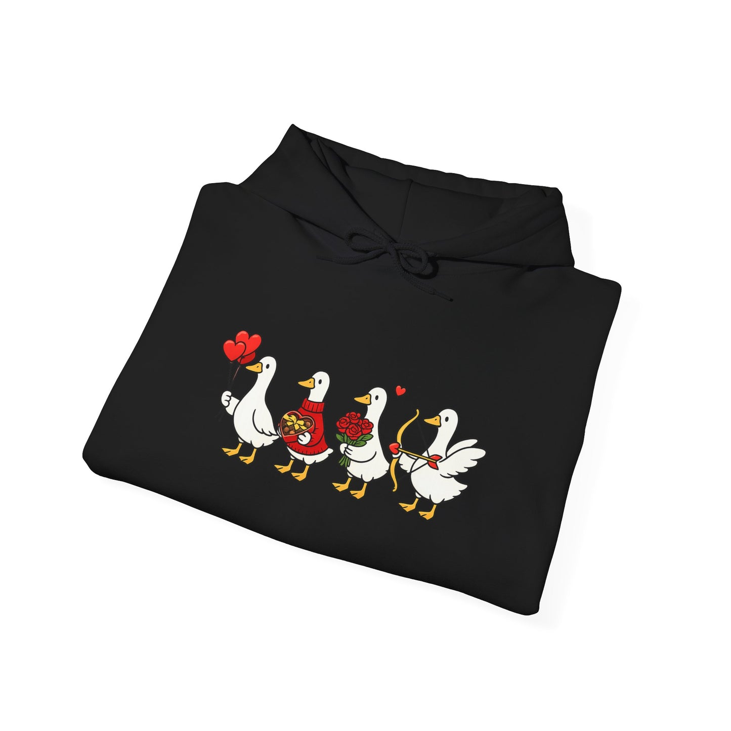 Cute Duck Family Hoodie — Whimsical Springtime Birds Pullover