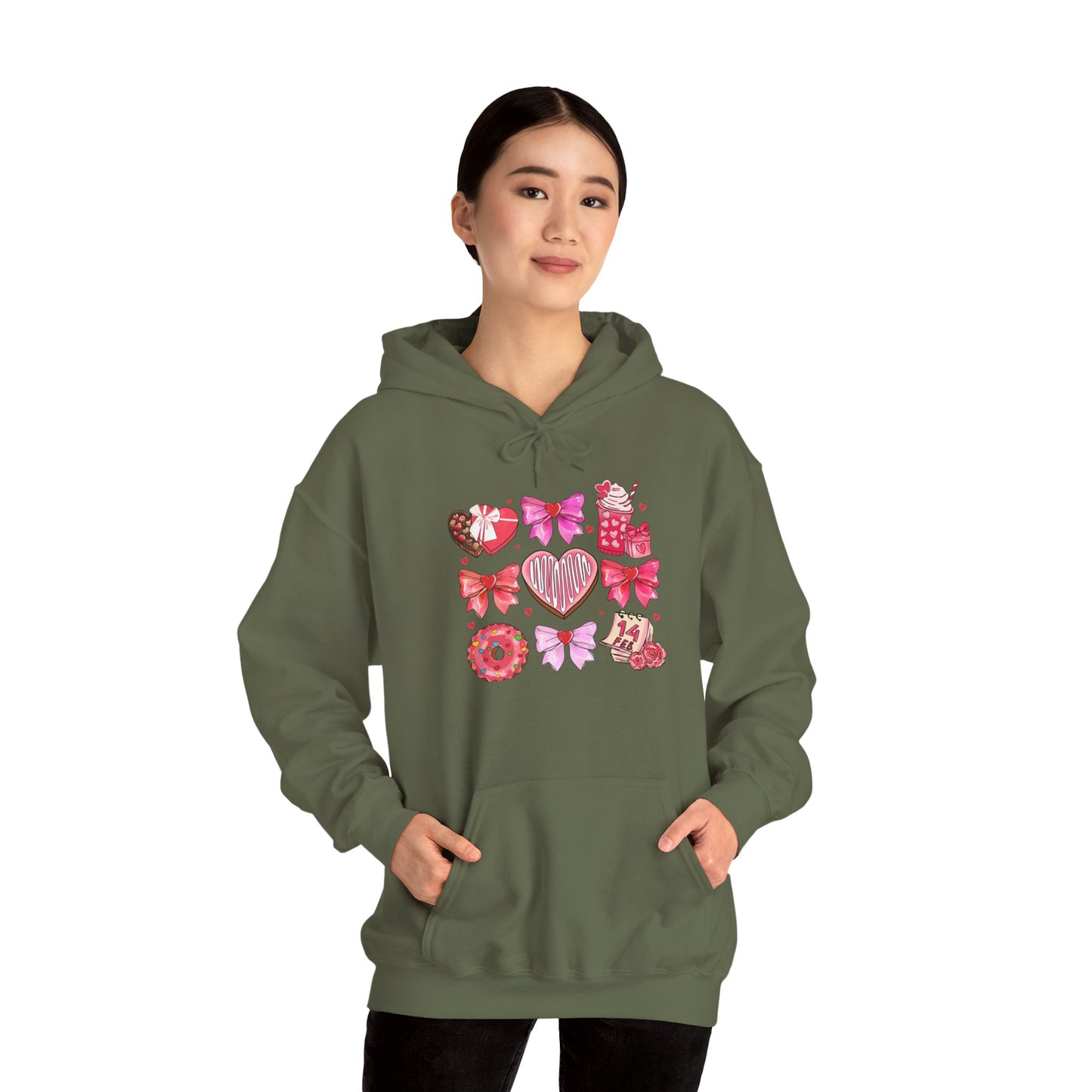 Valentines Unisex Heavy Blend™ Hooded Sweatshirt