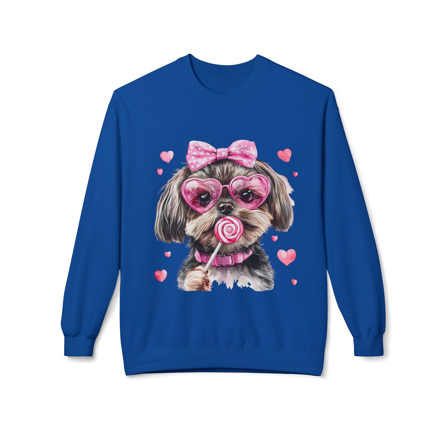 Valentines Unisex Midweight Softstyle Fleece Crewneck Sweatshirt