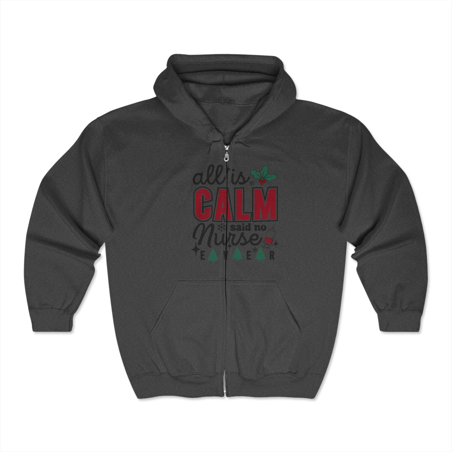 Christmas Unisex Heavy Blend™ Full Zip Hooded Sweatshirt
