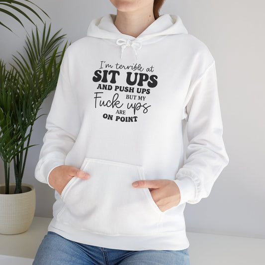 Funny Fitness Sweatshirt, Unisex Hoodie, Workout Gift, Humor Hoodie, Gym Apparel, Casual Wear