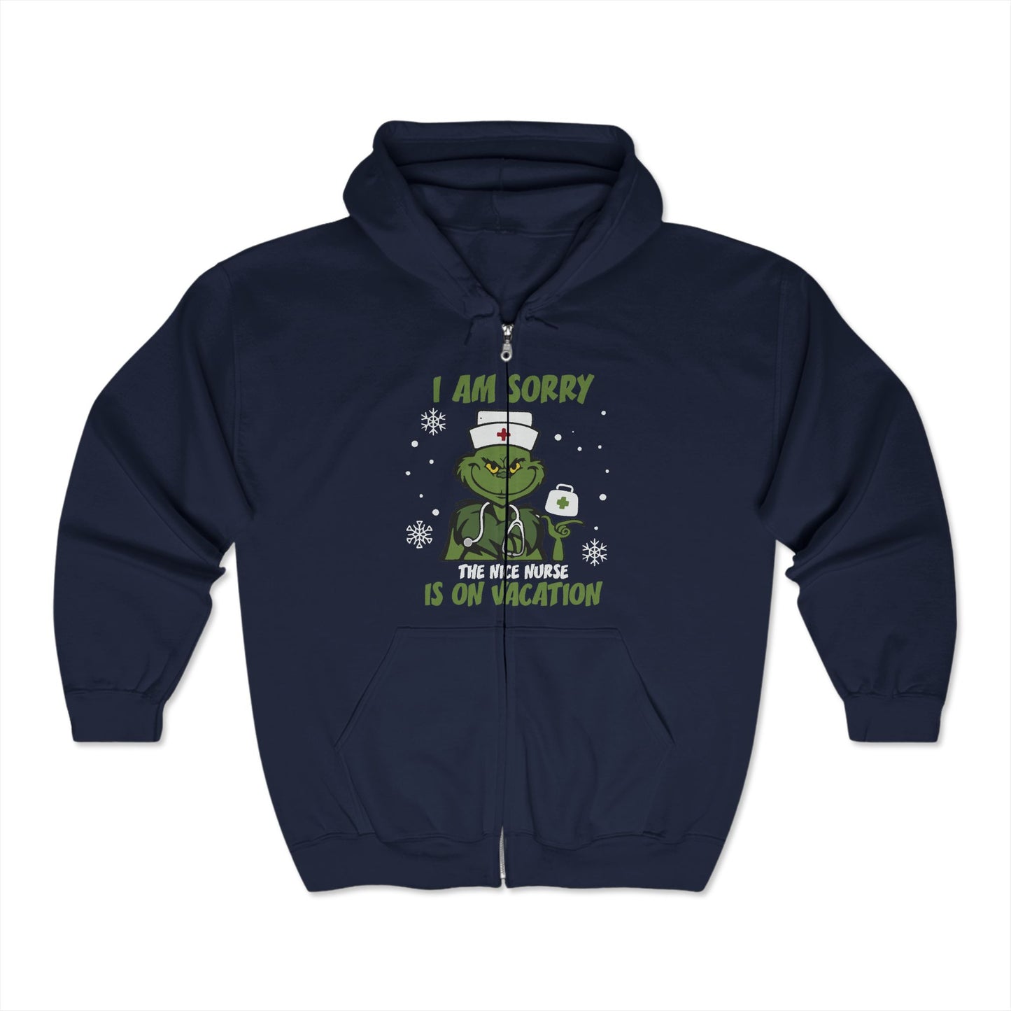 Christmas Unisex Heavy Blend™ Full Zip Hooded Sweatshirt