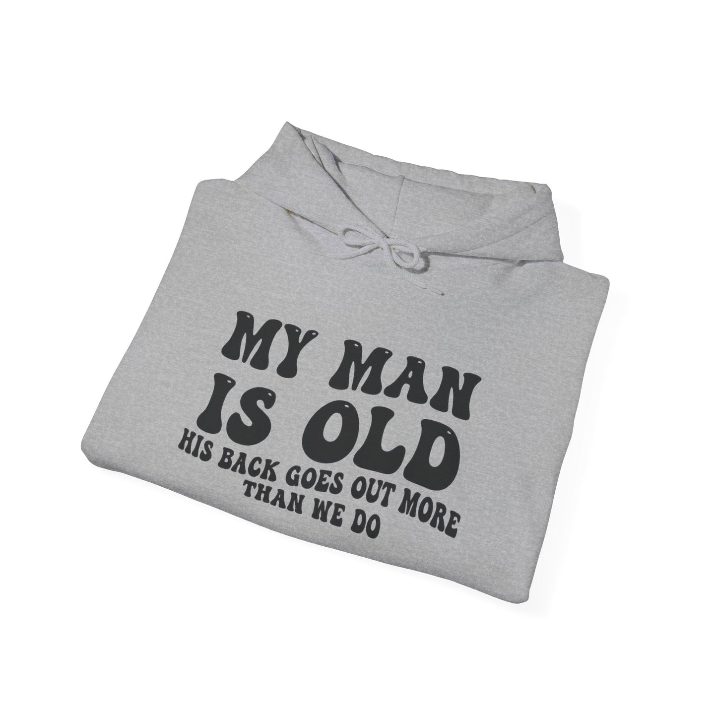 Funny Unisex Hoodie, Gift for Him, Birthday Sweatshirt, Humor Hooded Pullover, Dad Humor, Quirky Casual Wear