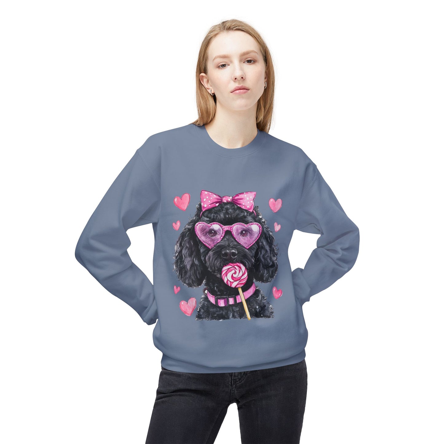 Valentines Unisex Midweight Softstyle Fleece Crewneck Sweatshirt