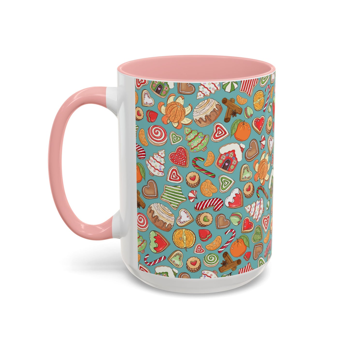 Christmas Accent Coffee Mug (11, 15oz)