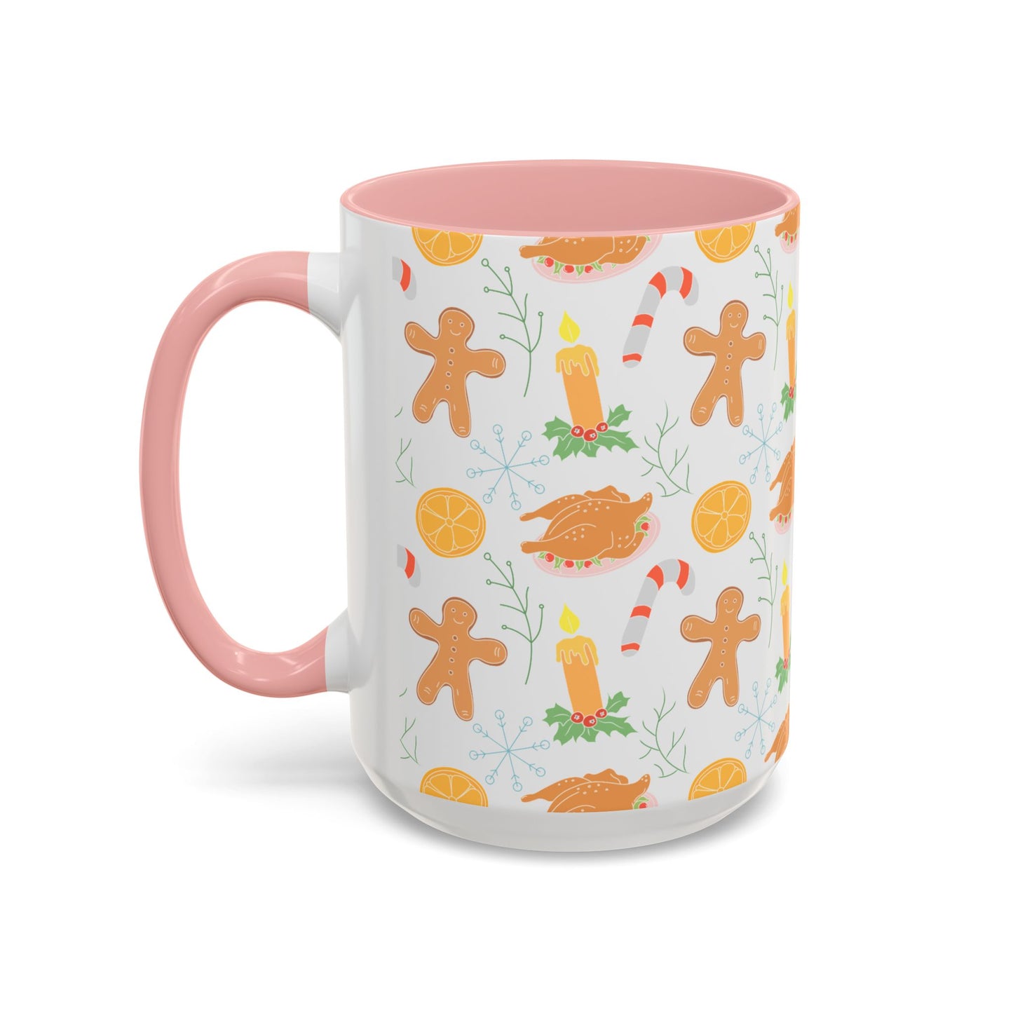 Christmas Accent Coffee Mug (11, 15oz)