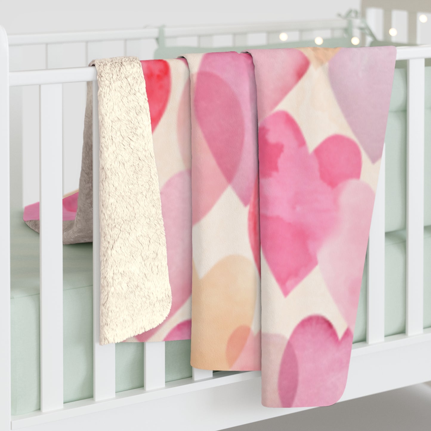 Valentines Sherpa Fleece Blanket