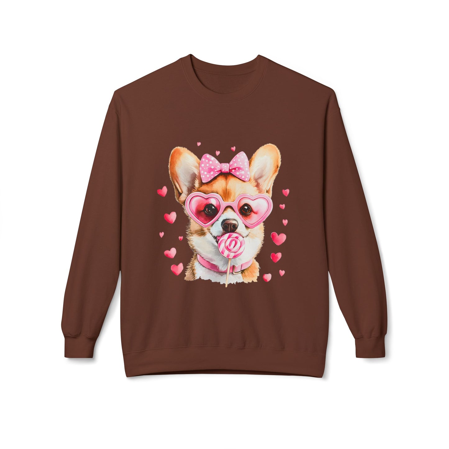 Valentines Unisex Midweight Softstyle Fleece Crewneck Sweatshirt