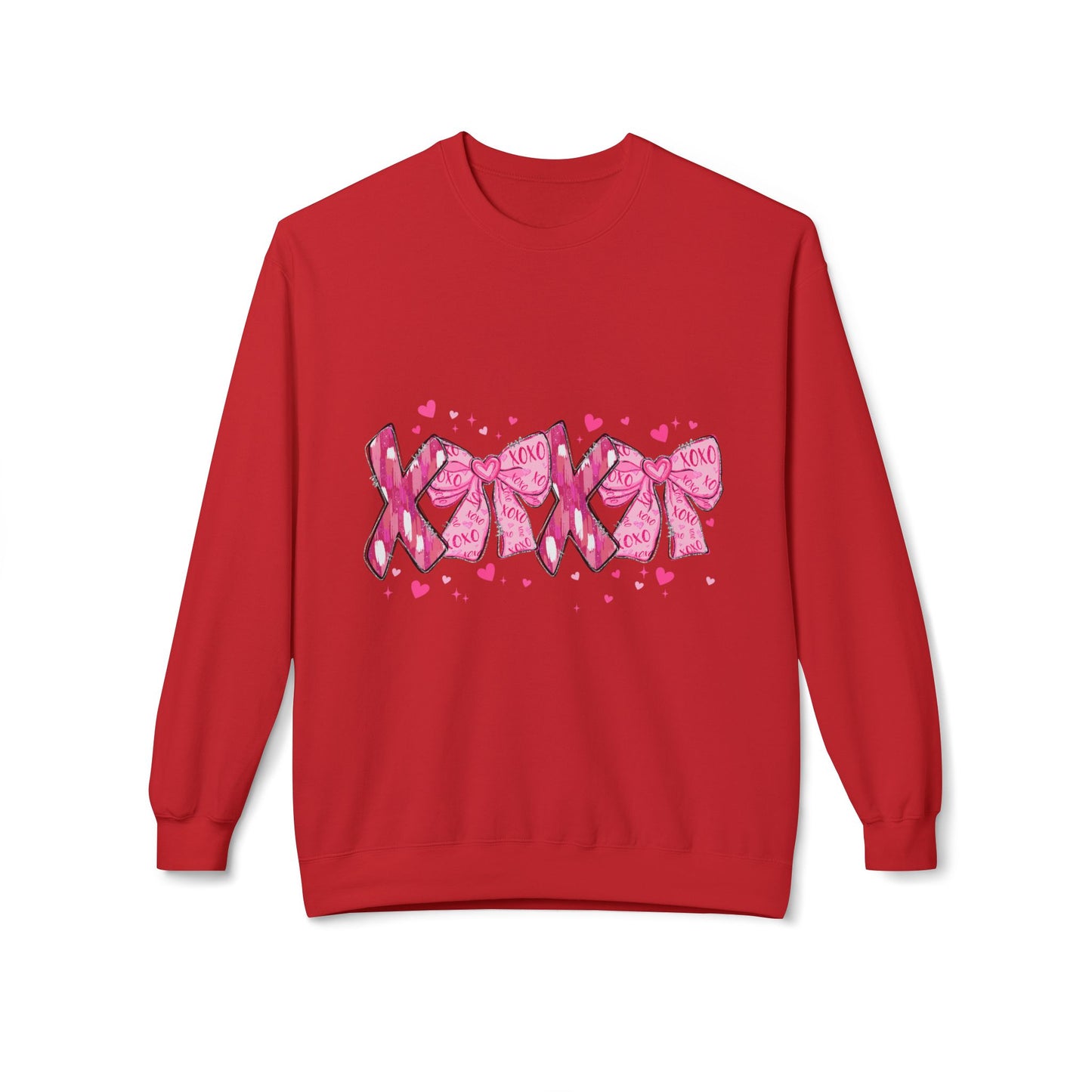Valentines Unisex Midweight Softstyle Fleece Crewneck Sweatshirt