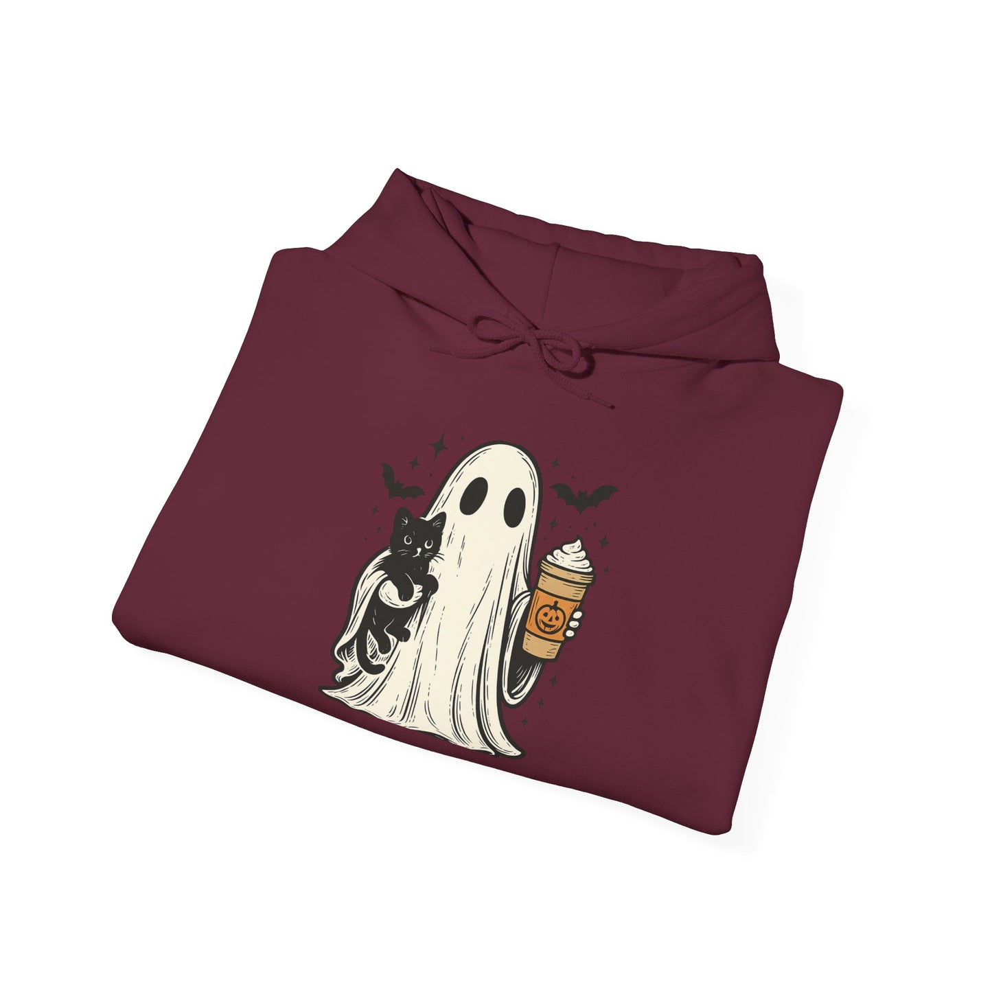 Ghost & Cat Halloween Hoodie, Spooky hoodie , Unisex Cozy Pullover, Fall Wardrobe Essential, Perfect for Halloween Celebrations, [...]