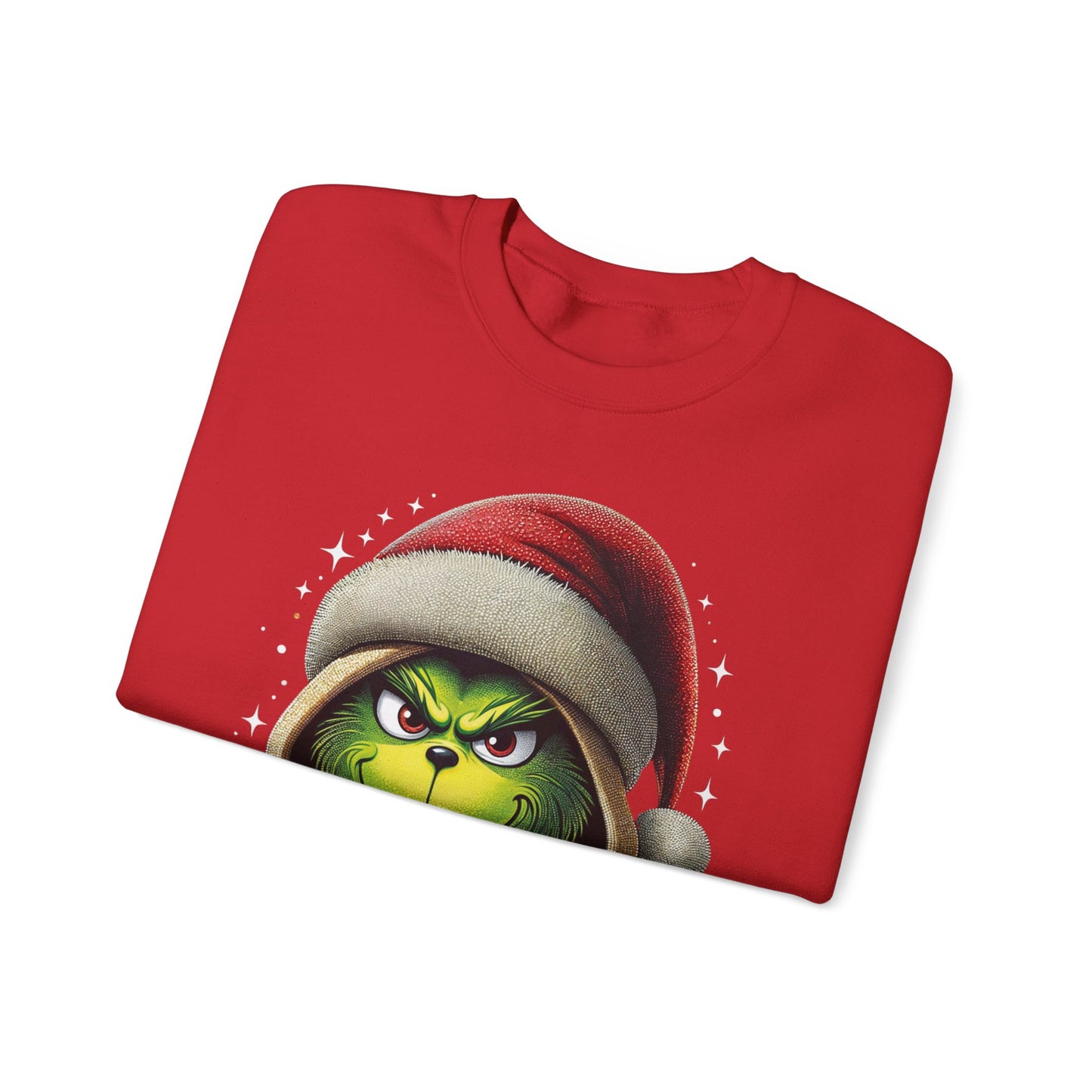 Grumpy Gamer Grinch Sweatshirt — Funny Christmas Holiday Gaming Crewneck