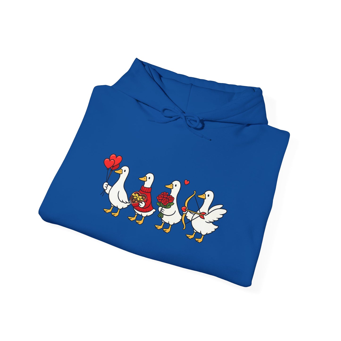 Cute Duck Family Hoodie — Whimsical Springtime Birds Pullover