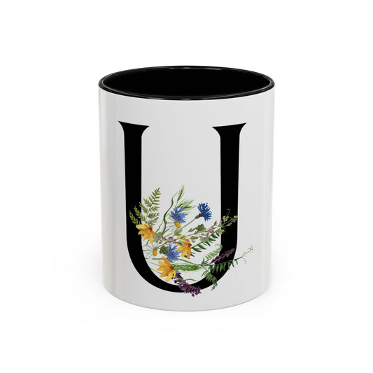 Alphabet Letter Accent Coffee Mug
