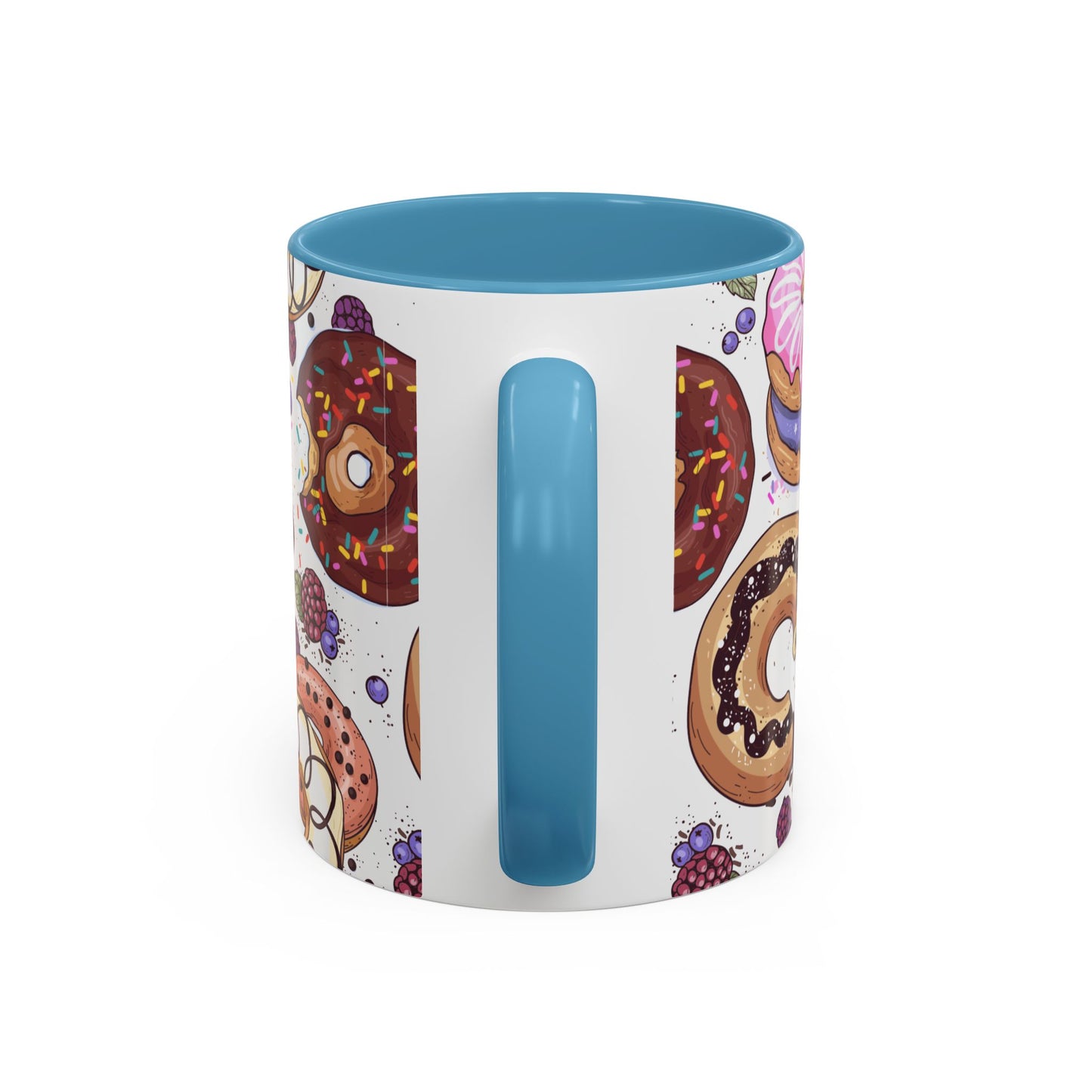 Doughnut Accent Coffee Mug (11, 15oz)