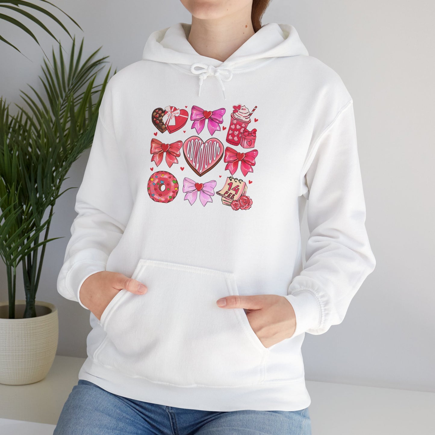 Valentines Unisex Heavy Blend™ Hooded Sweatshirt