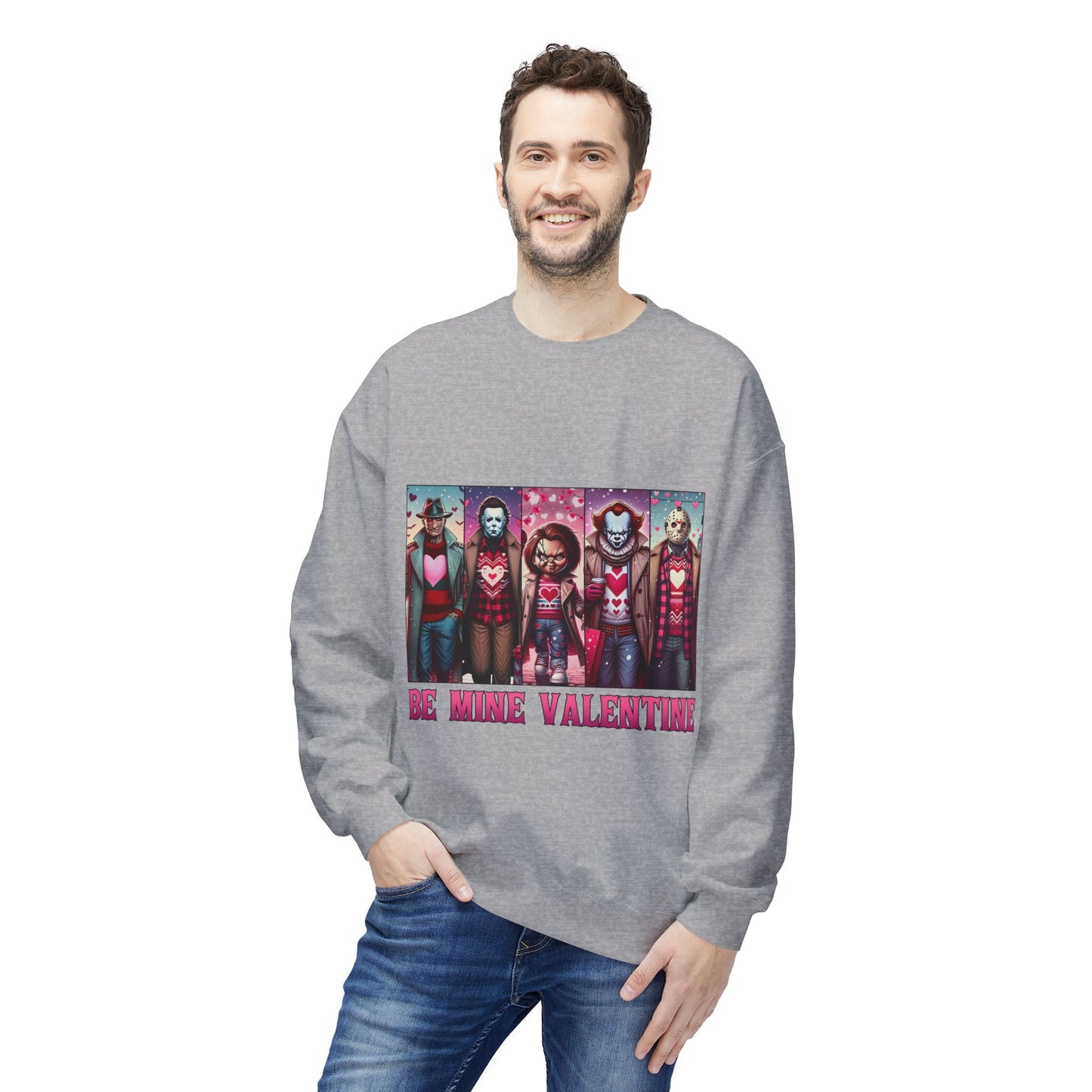 Valentines Unisex Midweight Softstyle Fleece Crewneck Sweatshirt