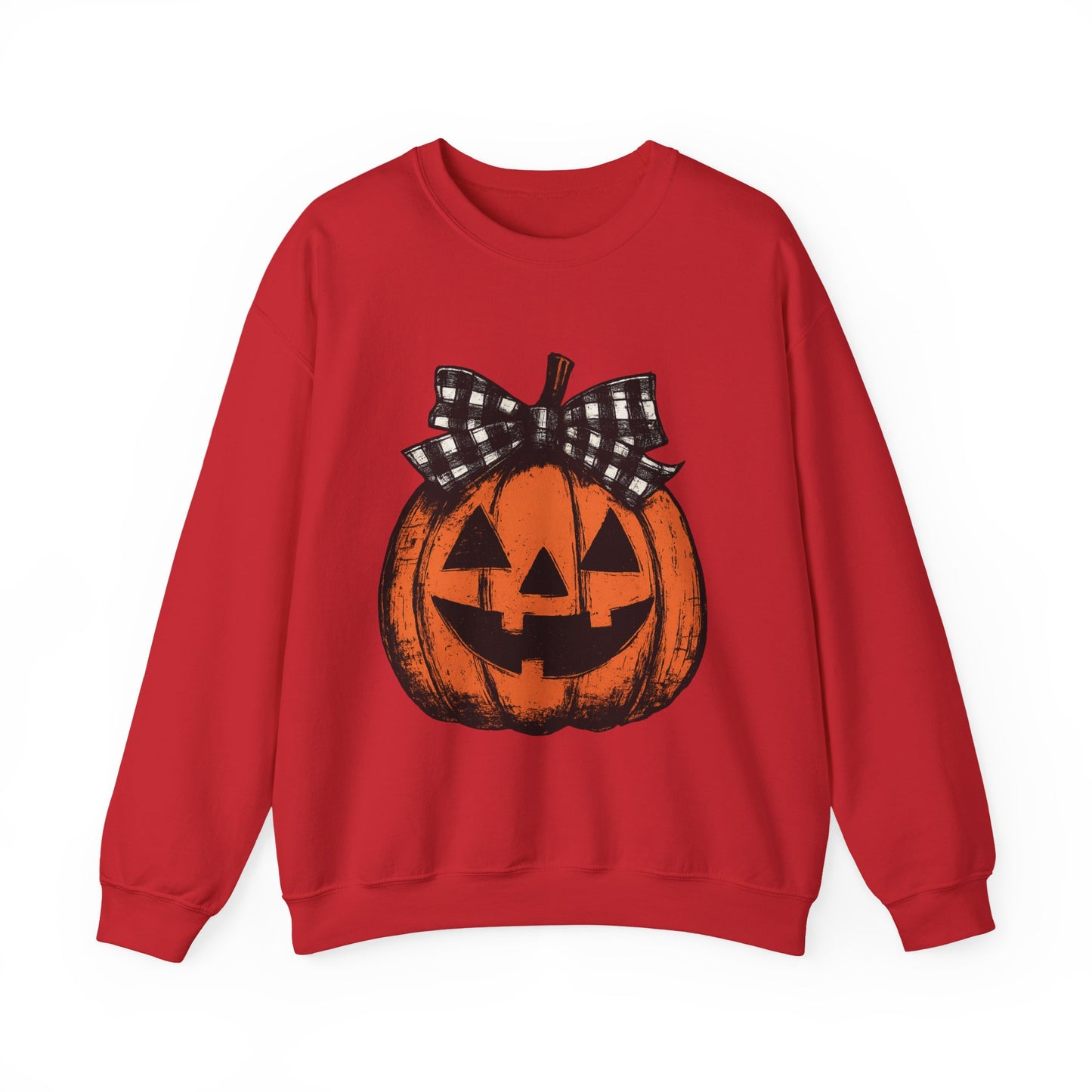 Autumn Pumpkin Crewneck Sweatshirt, Fall Fashion, Halloween Sweatshirt, Cozy Sweater, Pumpkin Patch Outfit, Unisex Clothing
