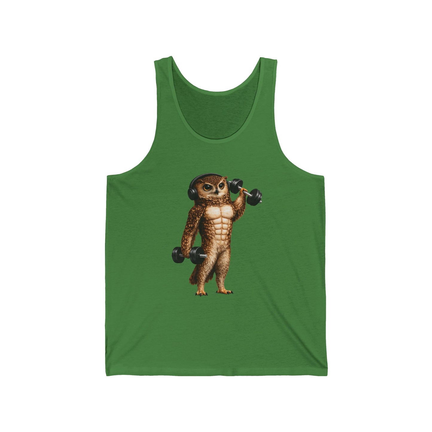 Meerkat Lifting Weights Tank Top — Cute Fitness Animal Gym Tank