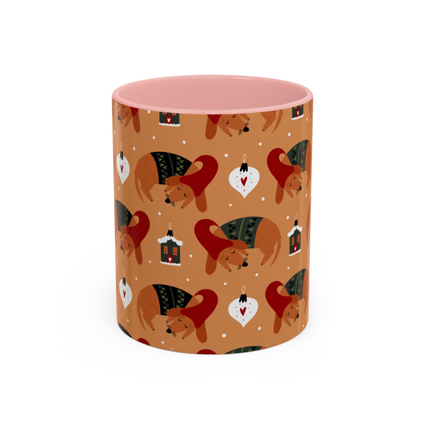 Christmas Accent Coffee Mug (11, 15oz)