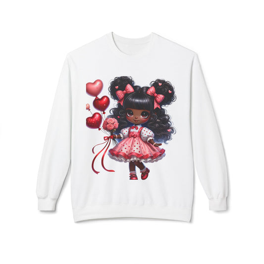 Valentines Unisex Midweight Softstyle Fleece Crewneck Sweatshirt