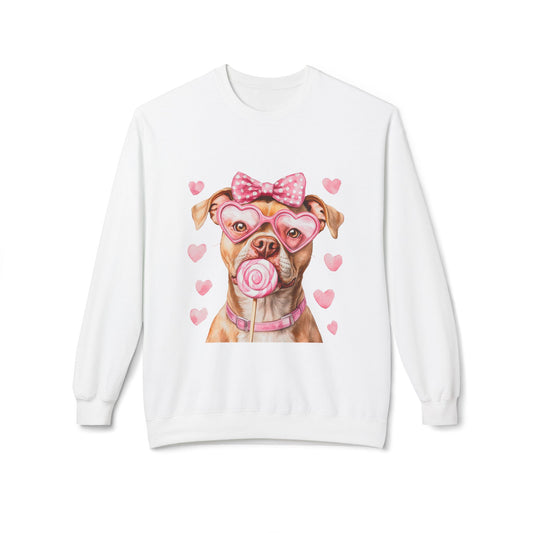 Valentines Unisex Midweight Softstyle Fleece Crewneck Sweatshirt