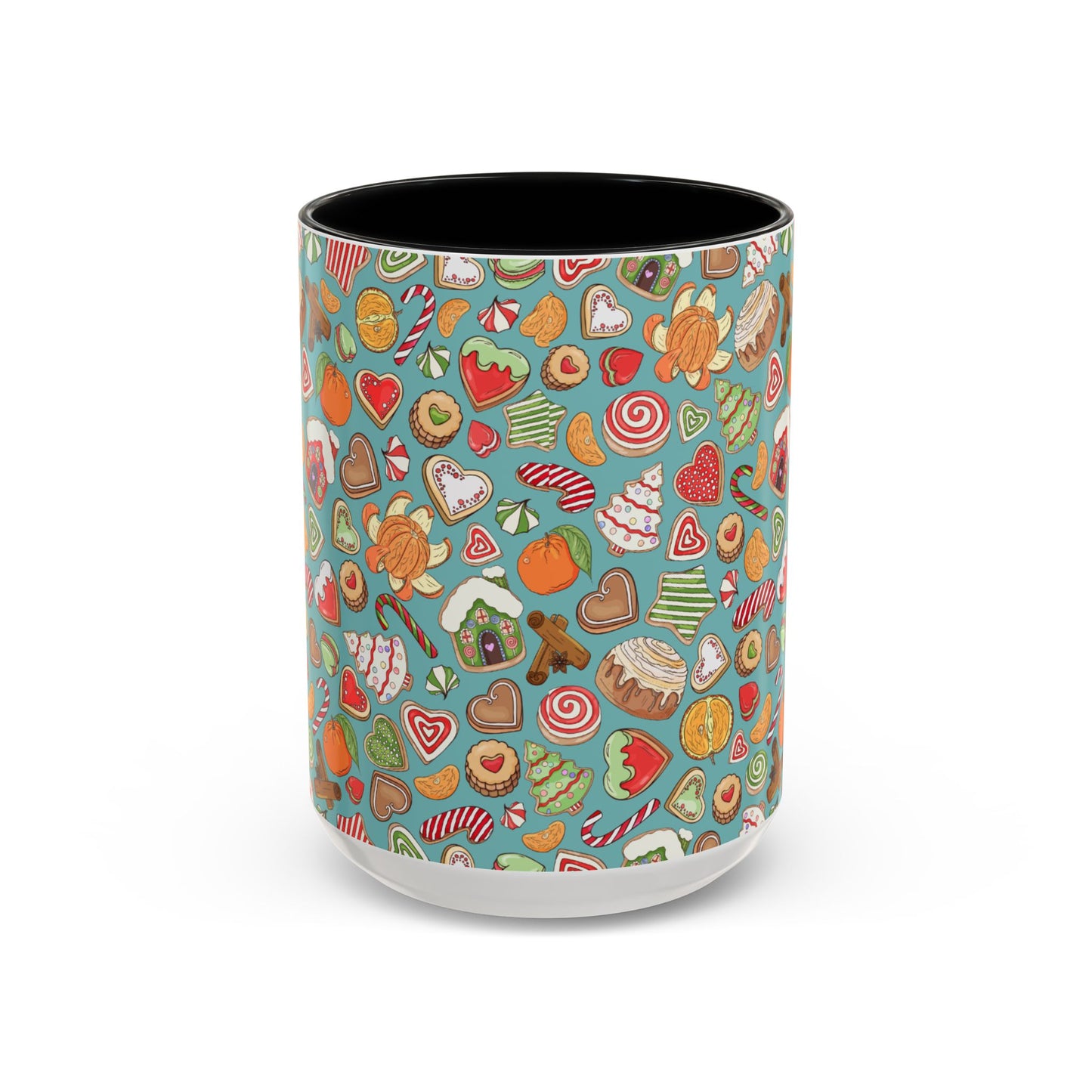Christmas Accent Coffee Mug (11, 15oz)