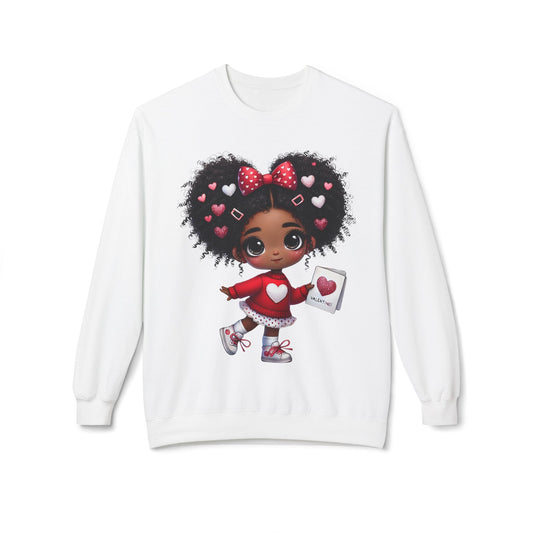 Valentines Unisex Midweight Softstyle Fleece Crewneck Sweatshirt