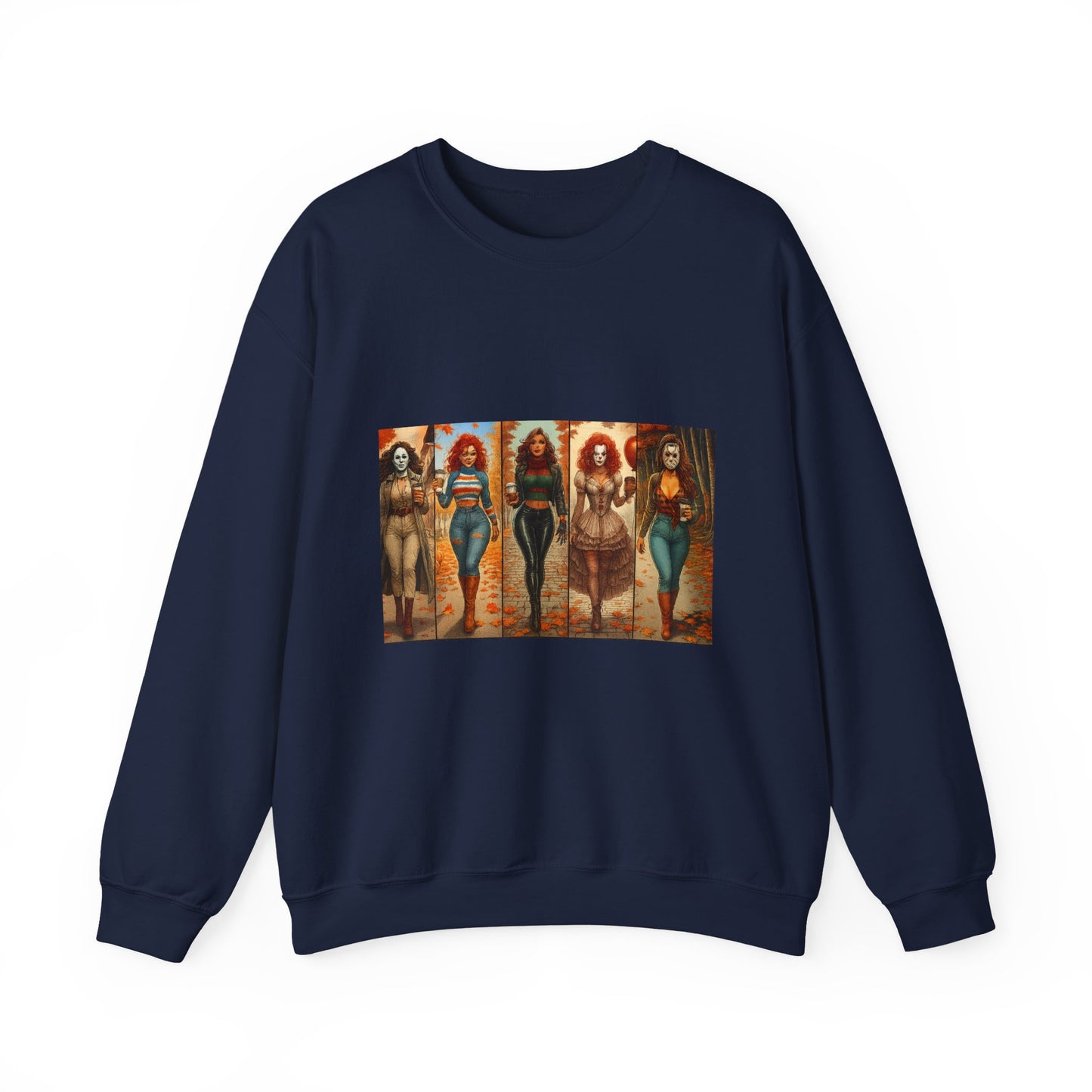 Vibrant Artistic Halloween Sweatshirt, Casual Wear, Graphic Sweatshirt, Cozy Gift for Art Lovers, Unique Fashion Statement, Comfortable [...]
