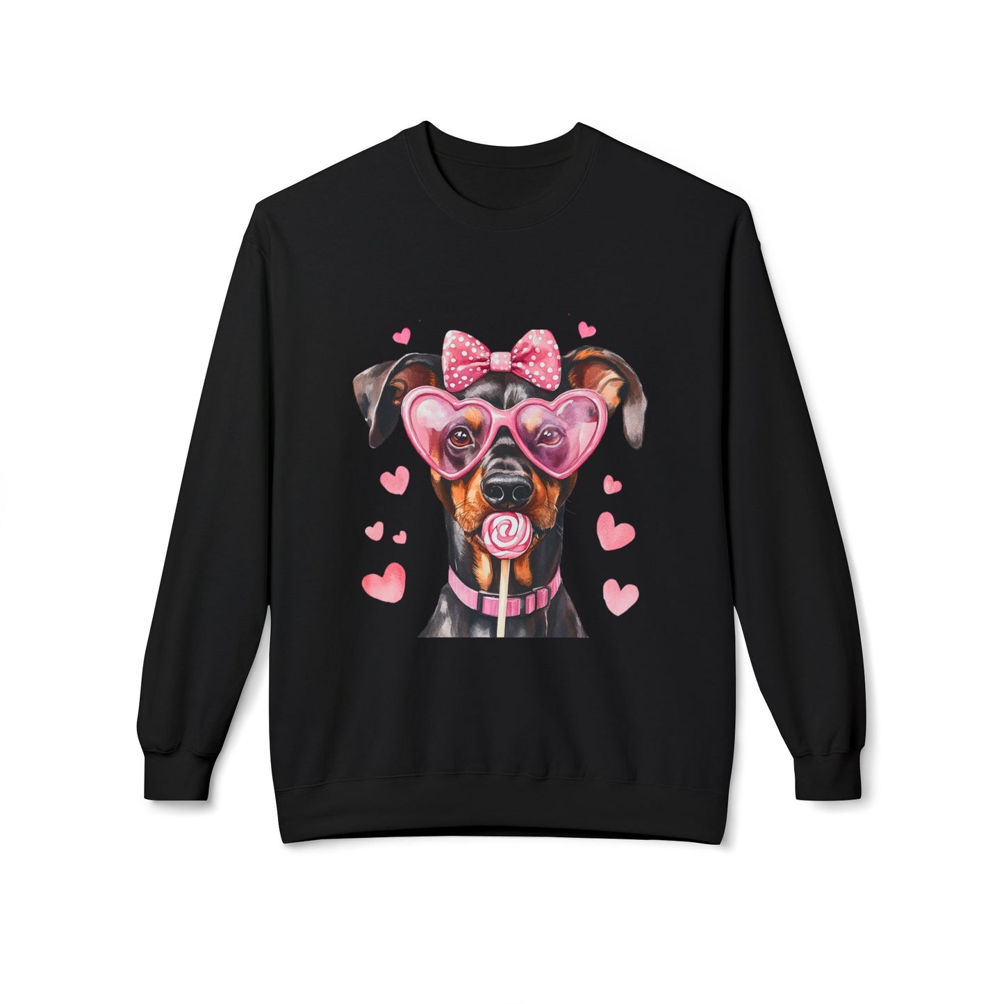 Valentines Unisex Midweight Softstyle Fleece Crewneck Sweatshirt