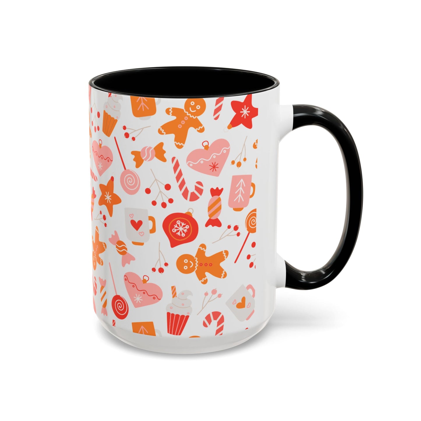 Christmas Accent Coffee Mug (11, 15oz)