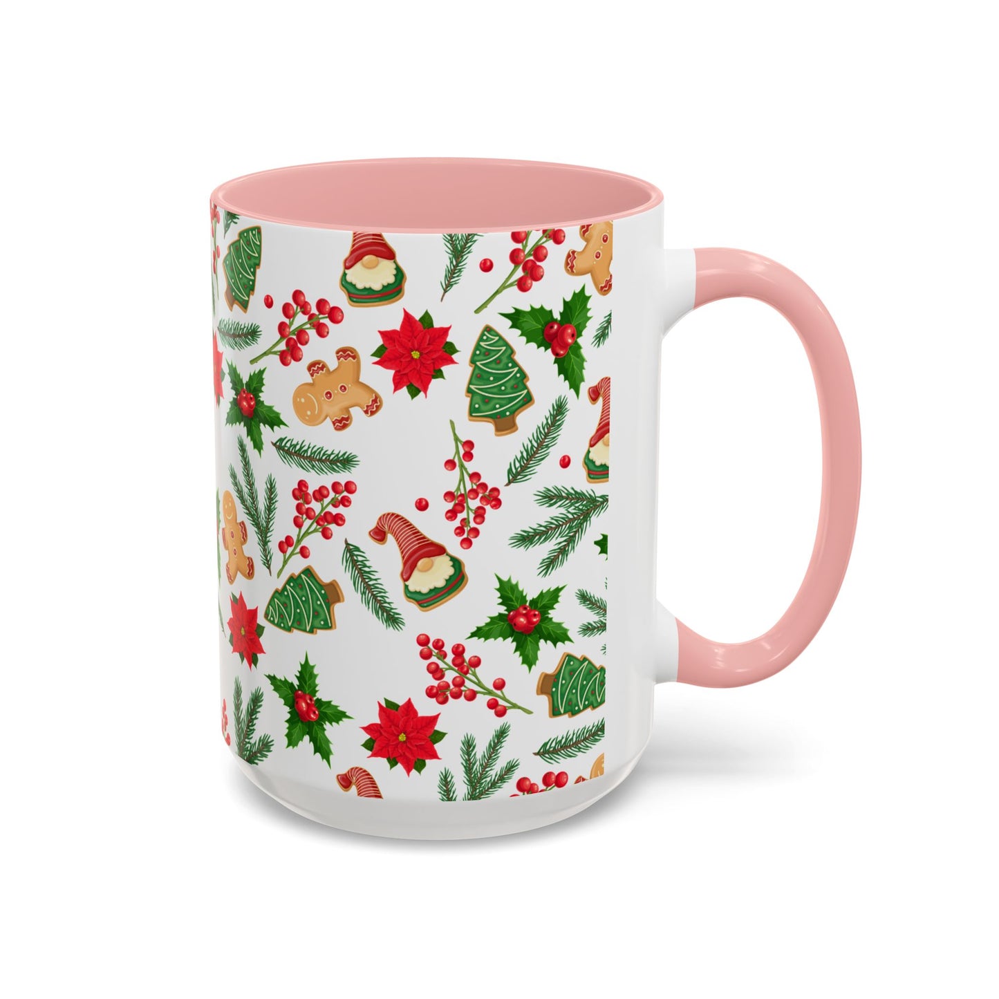 Christmas Accent Coffee Mug (11, 15oz)