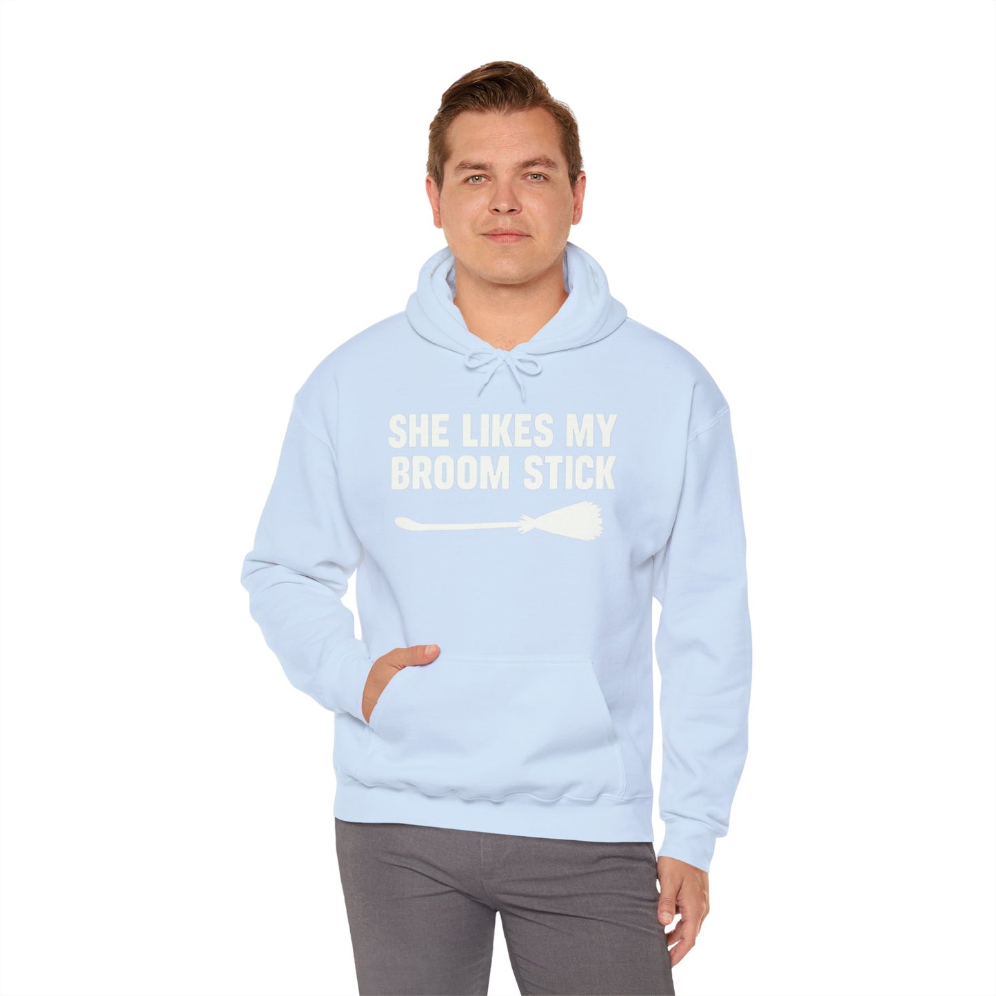 Funny Broomstick Sweatshirt for Witch Lovers, Halloween Hoodie, Unique Gift for Her, Cozy Unisex Sweater, Spooky Apparel